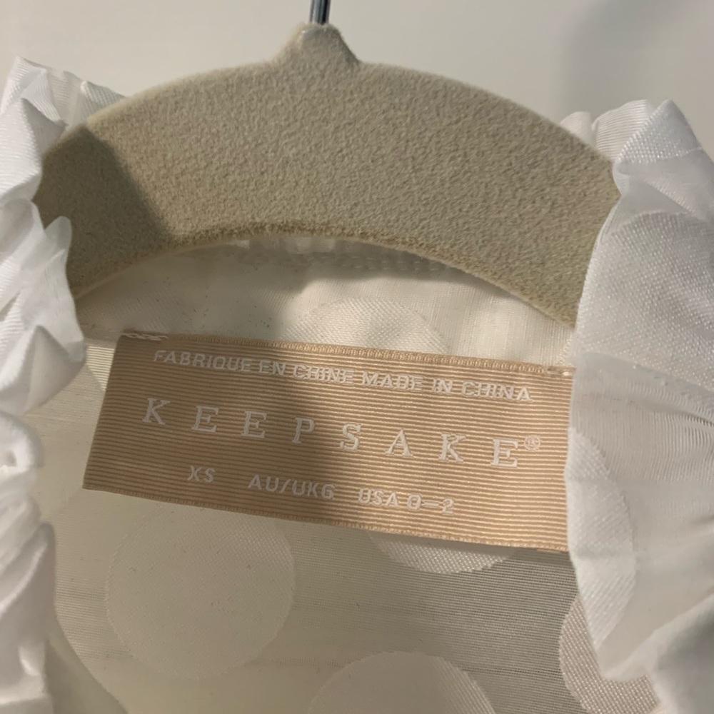 Keepsake Sheer Ruffle Blouse - Picture 10 of 15